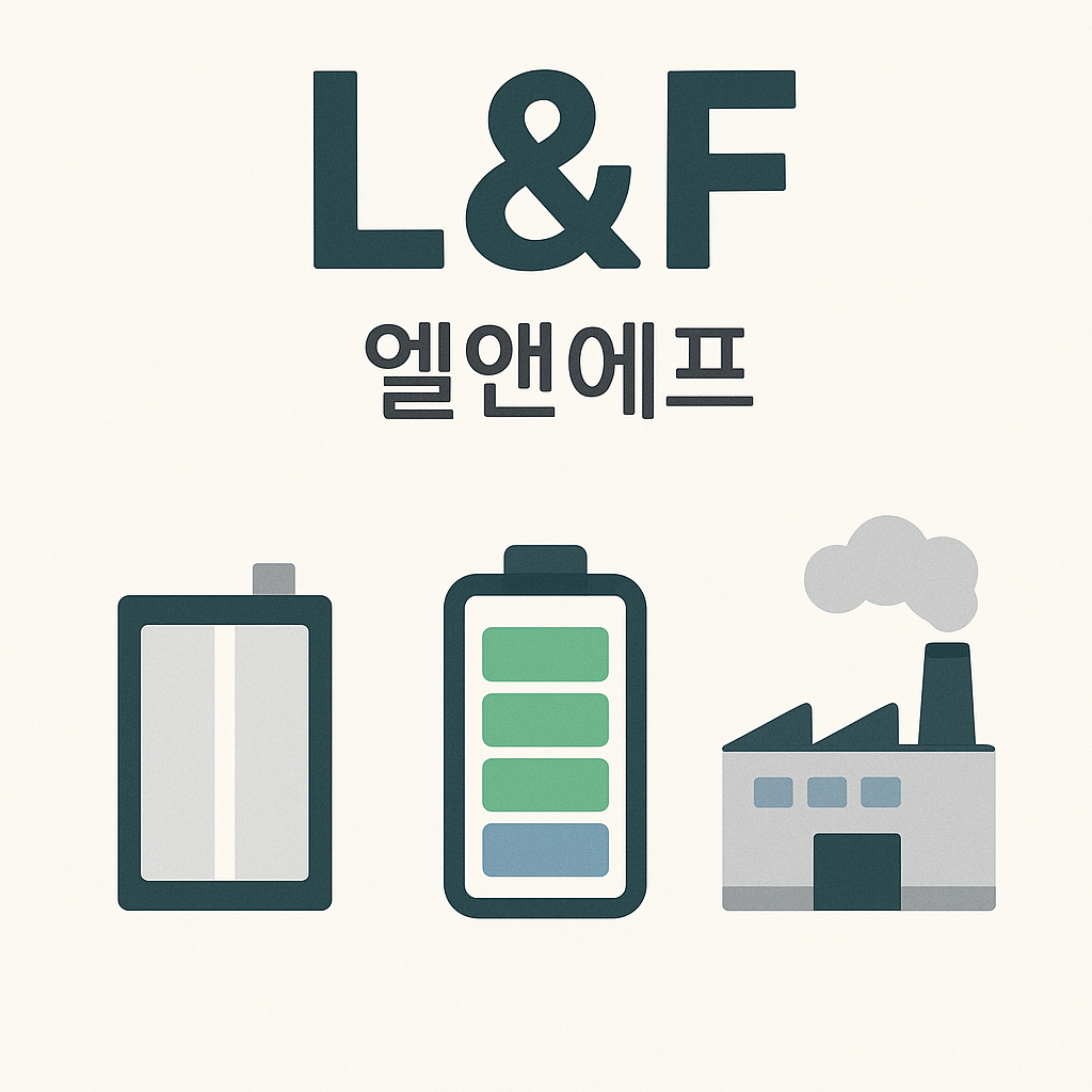 엘앤에프(L&F) 한눈에 보기: 양극재 사업 구조와 체크포인트 정리