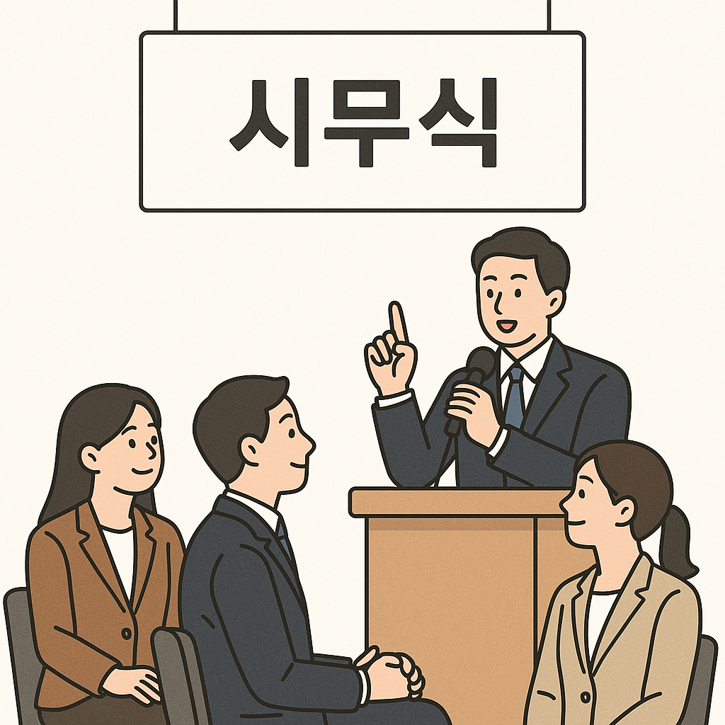 시무식 뜻부터 진행 순서까지: 새해 업무 시작을 깔끔하게 여는 방법